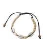 Shell Bracelet Hand Woven Bracelet For Women Summer Beach Adjustable Wax Rope Chain Bracelet Jewelry Accessories Gift