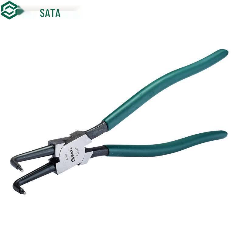 SATA 13-inch Curved Jaw Internal Retaining Ring Pliers 13-inch