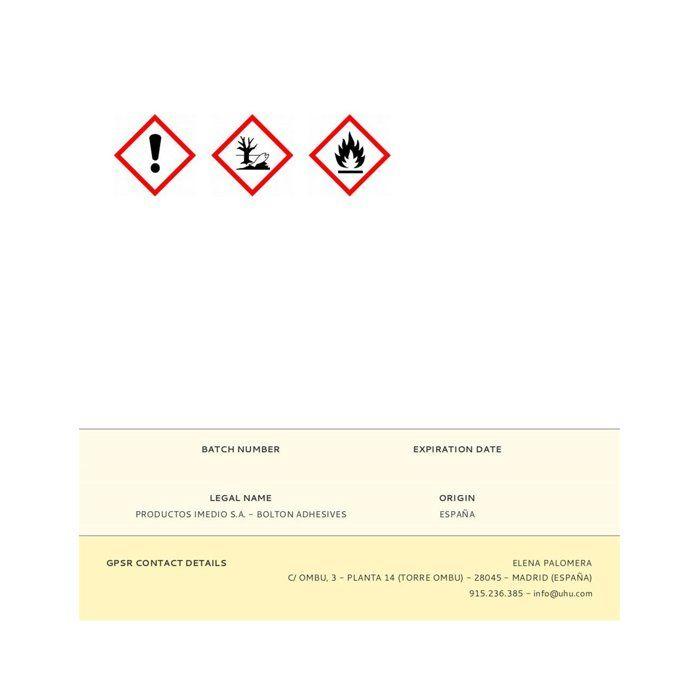 Adhésif de montage - Uhu - Monta Kit® Professionnel - 125g - Caoutchouc néoprène - Multi-usages