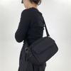 Women'S Nylon Mesh Messenger Bag Splicing Personalized Clamshell Shoulder Handbag