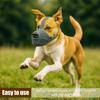 Breathable Dog Mesh Muzzle Prevent Barking Dog Muzzle Buckle Pet Training Muzzle  Dog Walking
