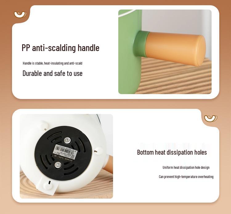 European Multi-functional Dormitory Electric Noodle Cooker with Dual-speed Heat Insulation