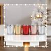 Starry Sky Christmas Glass Candlestick - Bestselling European & American Aroma Candle Cup