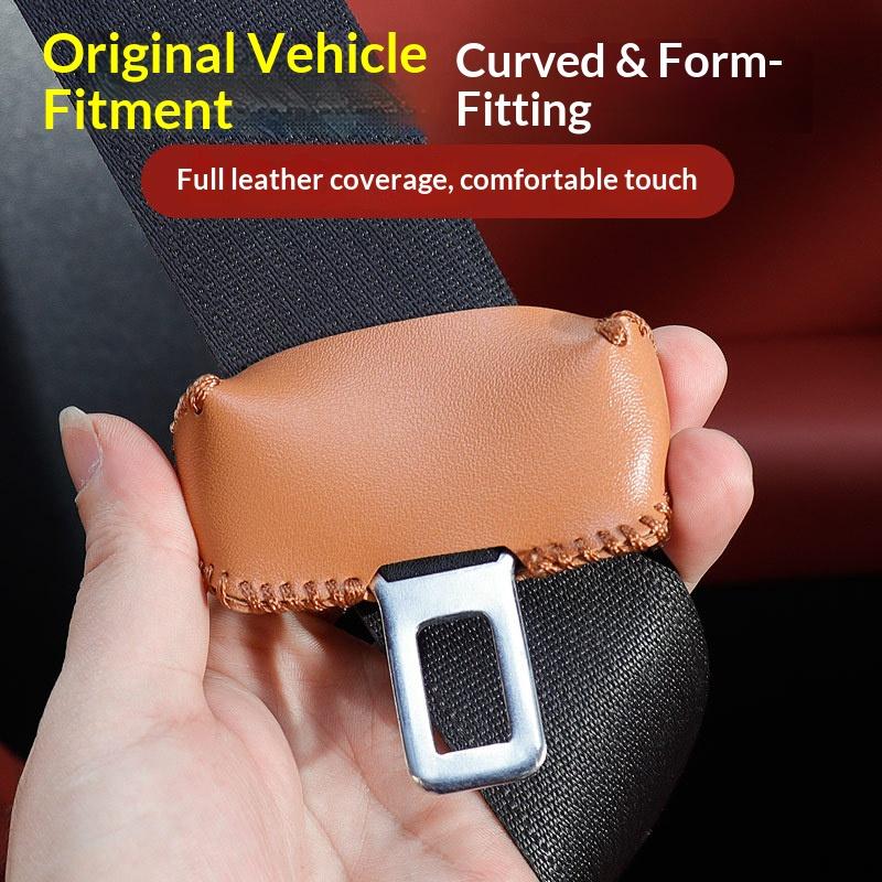 Universal Car Seat Belt Buckle Protector, Safety Belt Extender Insert Lock Cover Anti-Collision Seat Belt Buckle Sleeve