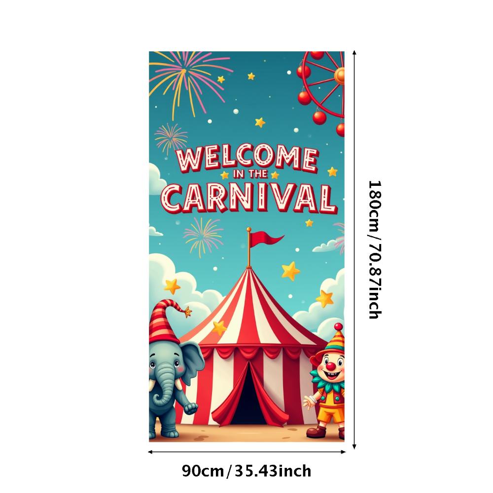 Event Backdrop Large Carnival Banner Decor Reusable Welcome Backdrop For School Event Festival Decor Birthday