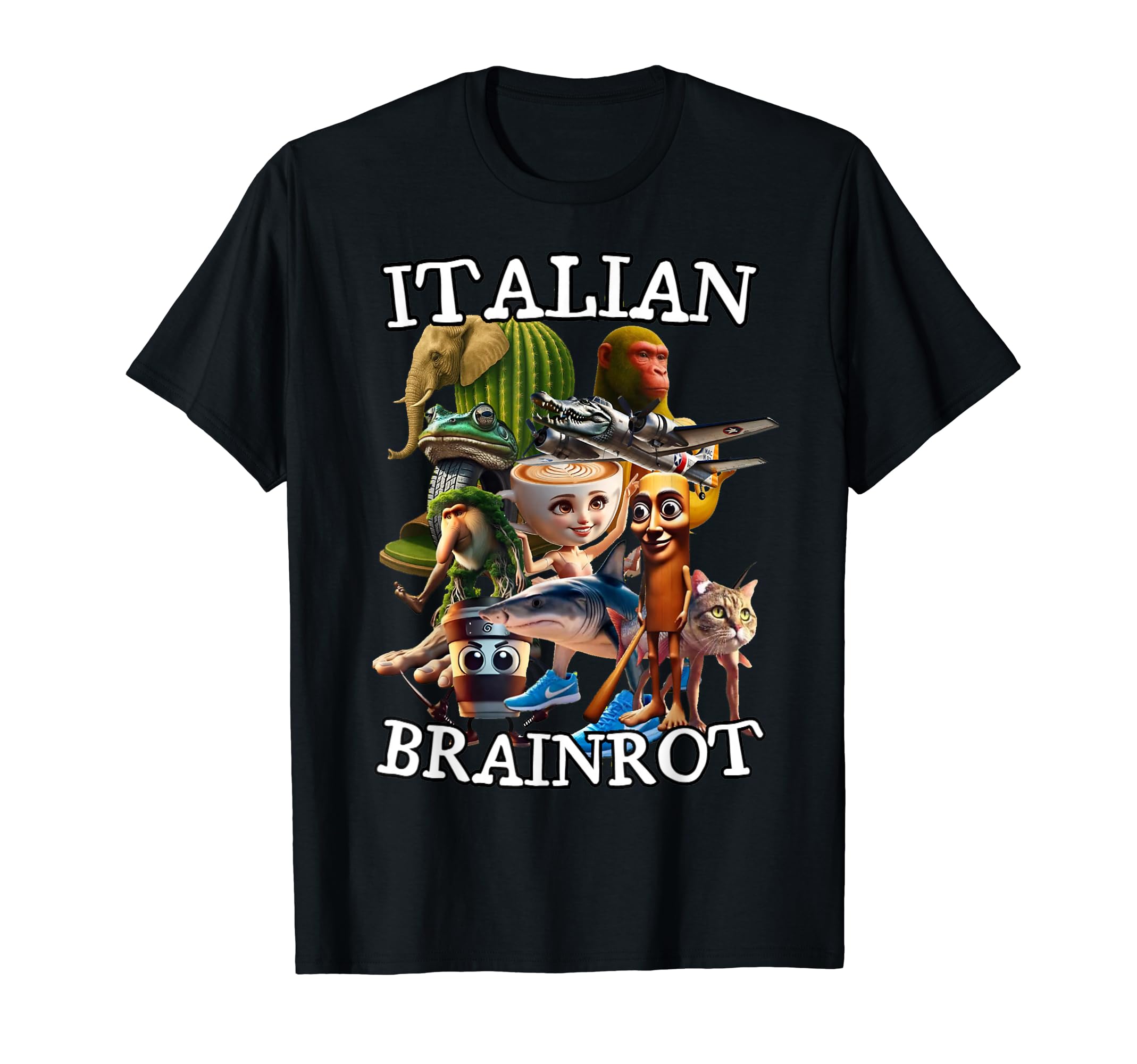 

Italian Brain Lot All Character T-shirt