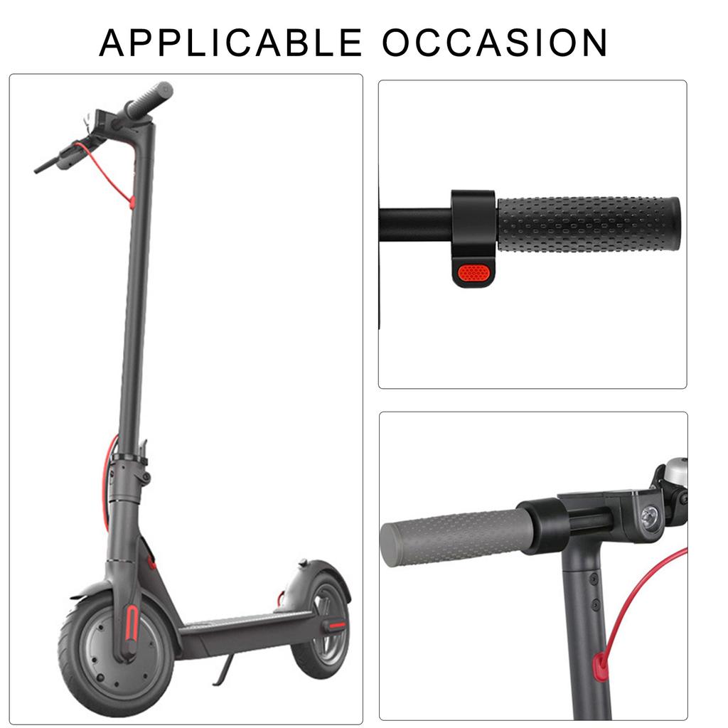 NonSlip Scooter Handlebar Grip Cover Electric Scooter Rubber Handlebar Grip Handle Cover Skateboard Cycling Part