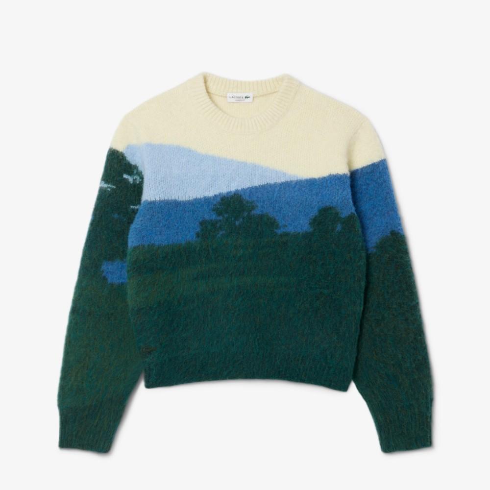 [Lacoste] Men's Holiday Jacquard Sweater AH5945-55N9IK
