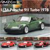 1/36 Porsche 911 Model Samochodu Zabawki Miniaturowy Wyścigowy Wolne Koła Pull Back Odlew Metalowy Kolekcja Prezent dla Dzieci Chłopca