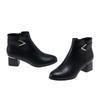 Simplet By ESquire [direct Management] ESquire Damen SV Metal Ankle Boots yxdwbS909bk