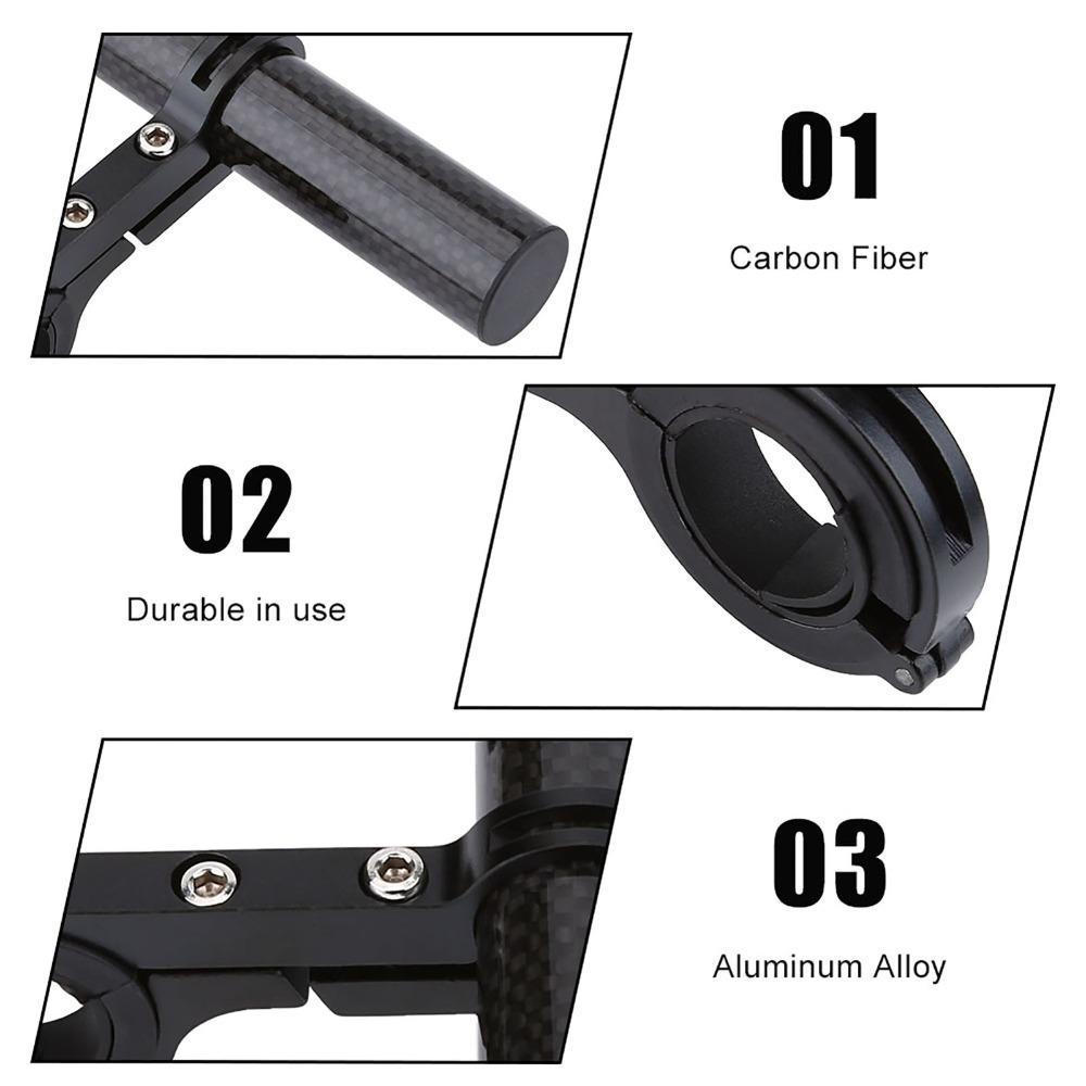 Carbon Tube Bicycle Handlebar Bracket for 31.8mm /25.4mm handlebars