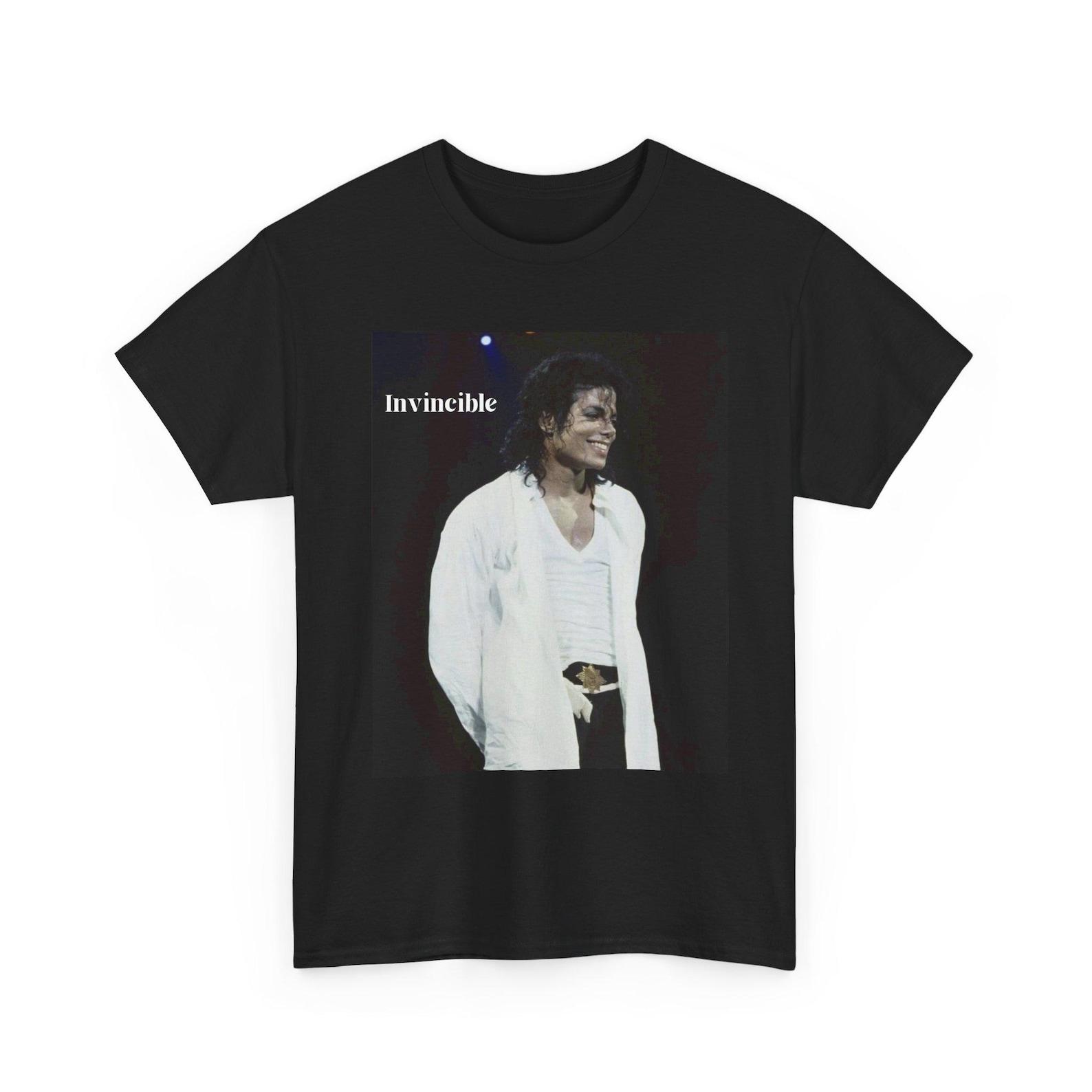 Michael Jackson Invincible Vintage Pop Star Photo Tee | King of Pop 4XL