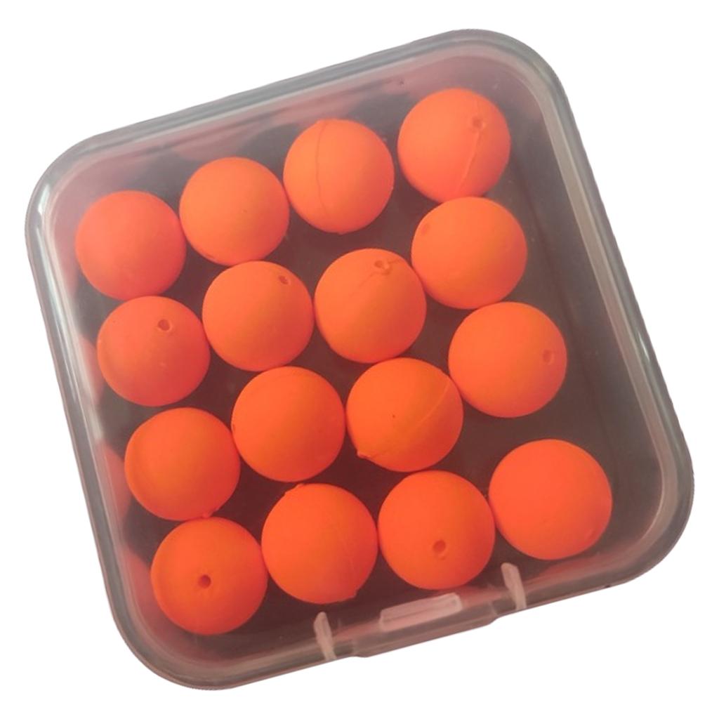 16Pcs Fishing Float Round Fly Fishing Bobber Float Beads Fishing Bobber Fishing Float Bobbers Strikes Indicators Set