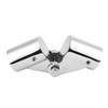 Stainless Steel Folding   Connector Boat Rail Tube Pipe Fittings for Marine Yacht(22MM)
