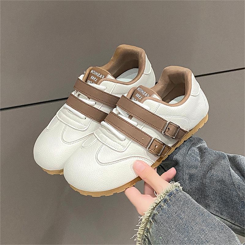 Fashion 2025 Spring New Design Flat Shoes Korean Edition Fashion Versatile Sneakers Comfortable And Breathable Casual Shoes Women