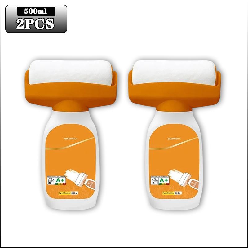 Väggreparationsrollerfärg Hushålls Antibakteriell Vit Vattenburen Latexfärgroller DIY Dekoration Väggputs Rengöringsverktyg