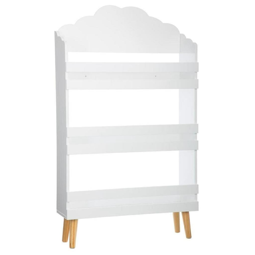 Nuage Children's Bookcase White