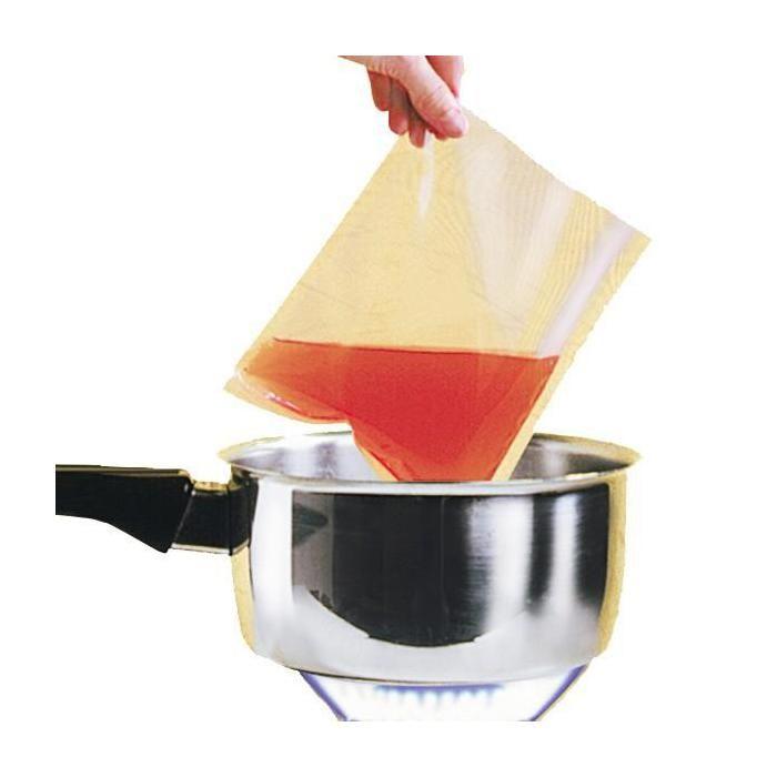 Sachets pour Bain-Marie - GRAINE CRÉATIVE - 6 Pièces - Transparent - Multicolore