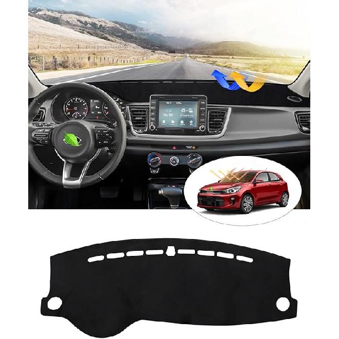 CARTIST Dash Cover Fit For Genesis GV80 2024 2025 Dashboard Cover Mat For GV80 Accessories Non-Slip Carpet Sunshield Glare UV Rays Protector