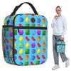 All New Candy Crush Saga Insulated Lunch Bag for Kids School Cooler Thermal Food Box Tote Portable Lunch Boxes Container