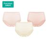 Women's 7A Antibacterial Mid-Waist Briefs