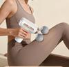 Handheld Angled Fascia Gun: Full Body Electric Massager for Waist, Back, Shoulder, and Neck.