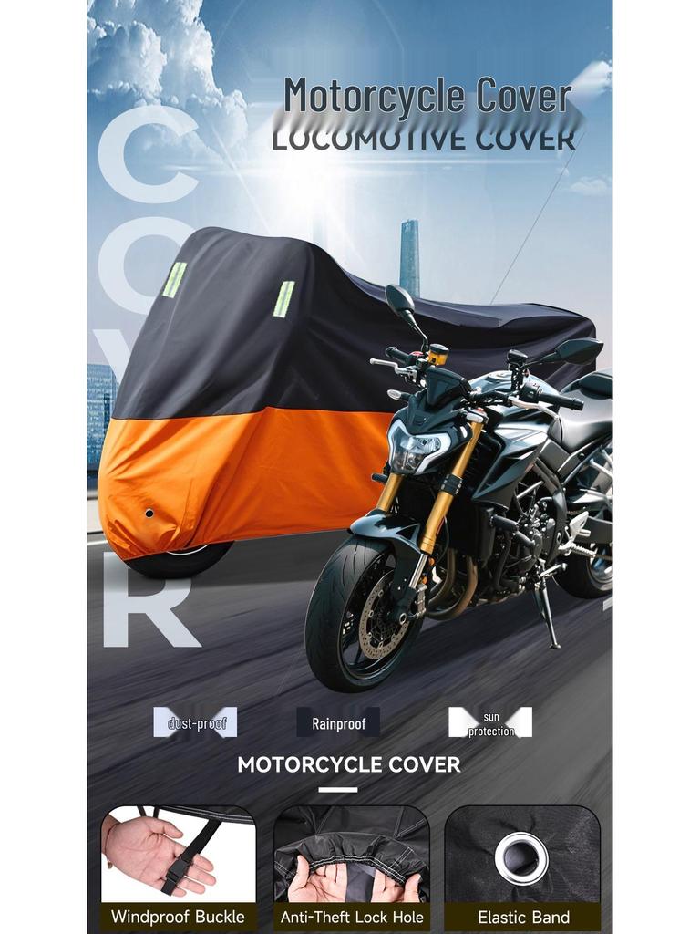 All-Weather Motorcycle Cover: Sun Protection, Rainproof, and Dustproof
