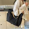 Canvas Bag Women's Shoulder Bag Large Capacity Commuter Tote Bag