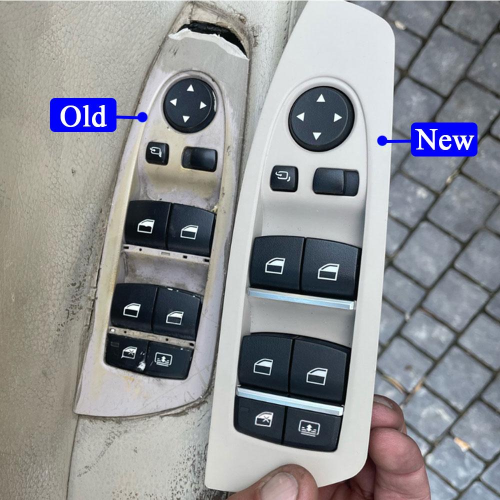 Linkslenker Auto Tür Elektrisch Strom Hauptfenster Schalter Spiegel Schlüssel Knopf Für BMW 7er Serie F01 F02 730Li 740Li 750Li 760Li