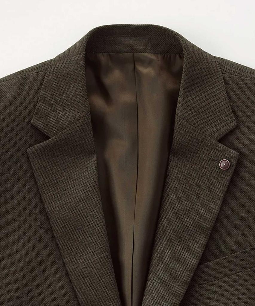 Stco Tech-Poly Textured Comfort Suit Jacket Khaki (Classic Fit)_Ssjva52Csk