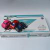 Set of 12 Mini Alloy Police Cars: 4.5 cm Pocket-Sized Toy Models
