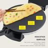 110V Crepe Maker & Pancake Machine - Versatile for Crepes, Pancakes, Jianbing, Spring Rolls, Pizza & More