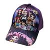 Cute Cartoon Girls Print Baseball Cap, Adjustable Snapback Sun Hat for Girls Teens