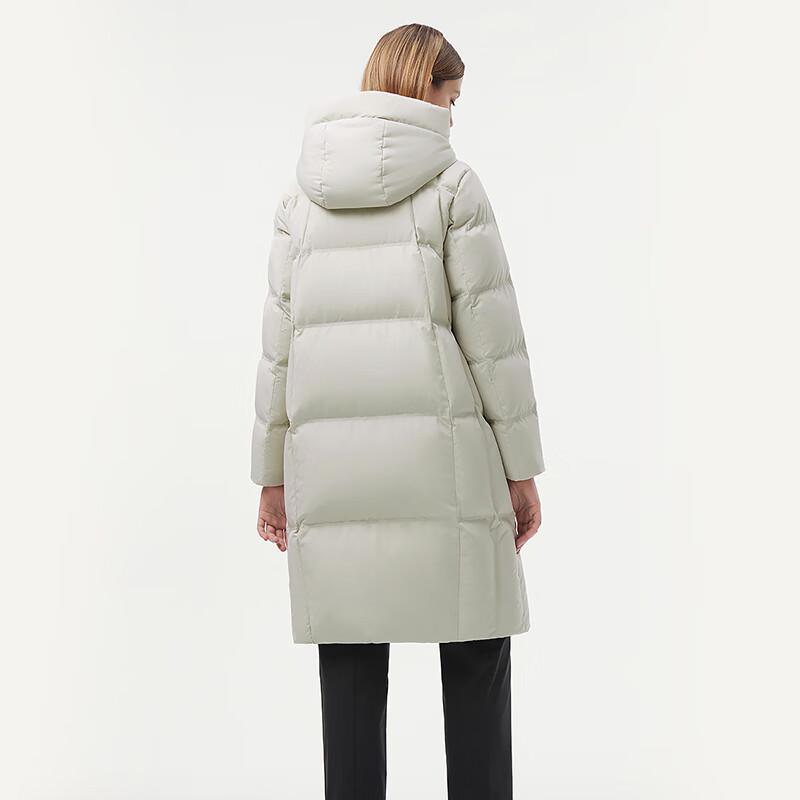 Tanboer Women's Long Hooded Warm Down Jacket