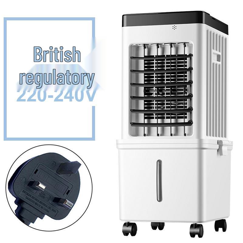 Smart Energy-saving Water-cooled Air Conditioner Fan with Remote Control - Silent Household Vertical Cold Air Fan