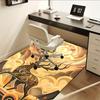 1pc. Abstract Deer Art Rug for Home Decor, Office Carpet, Outdoor Mat, Gift Idea