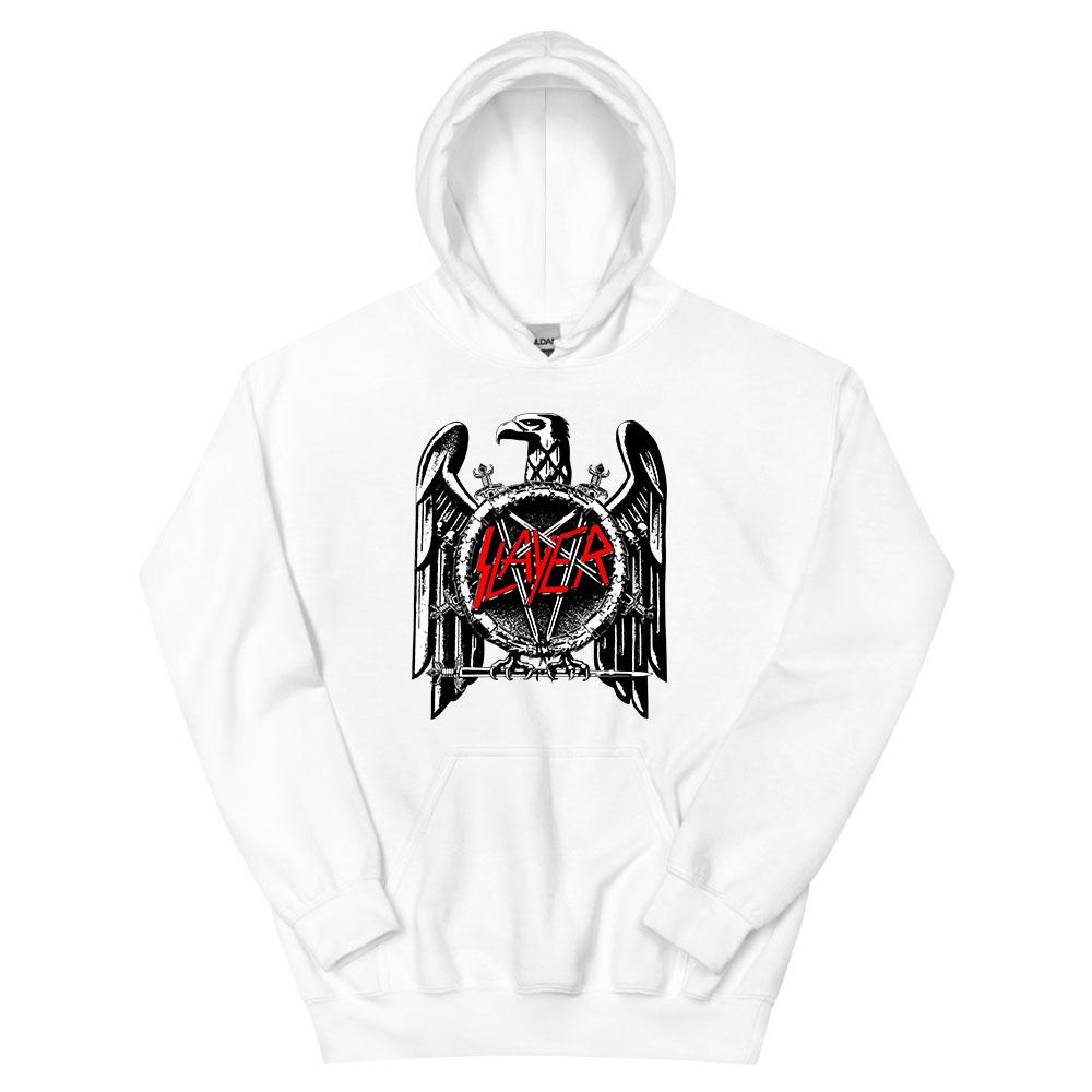 Slayer Heavy Mental Band Hoodies Winter Fleece Hooded Sweatshirts Long Sleeve Casual Men/Women Pullovers Hip Hop