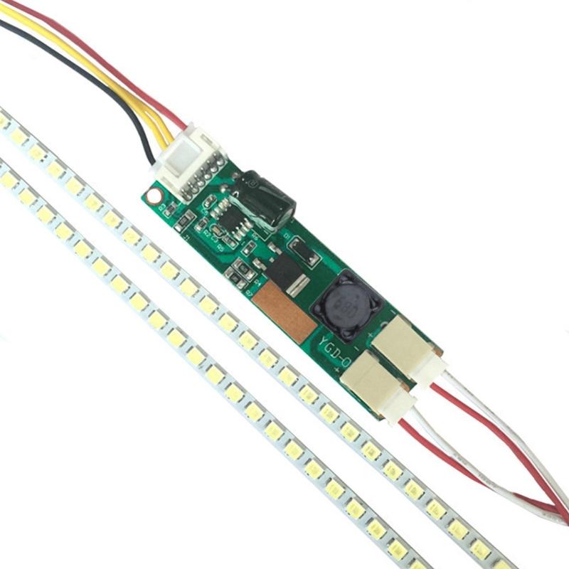 Universal Highlight Dimmable LED Backlight Lamps Update kit Adjustable LED Light for LCD Monitor 2 LED Strips