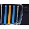M-Color Car Front Grille Strip Ert Trims Stickers Cover For Volvo XC90 21-23