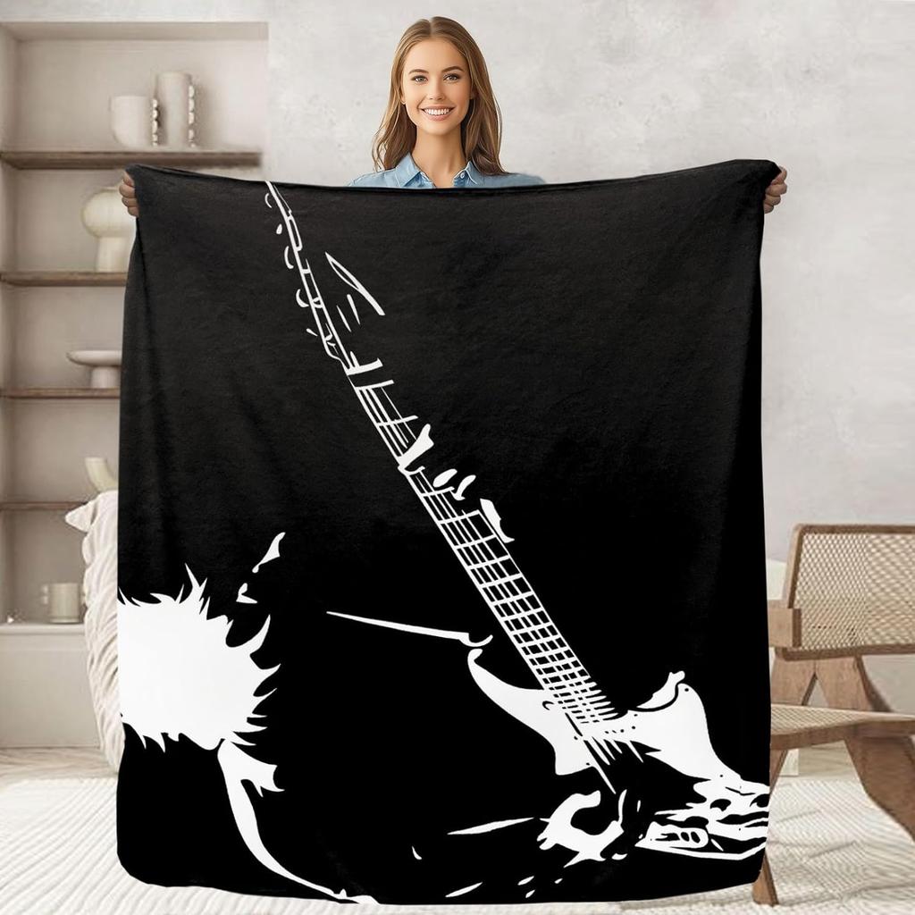 Movie Night Throw Blanket Soft Flannel for Couch Bed Home Decor for Movie Lovers Adults Kids x Inches