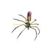 F26C Artistic Steampunk Mechanical Spiders DIY Craft Kits Metal Puzzle for Home Decors Gift with LED Technology and Assembly Fun