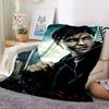 1pc Harry Potter Blanket Lightweight Flannel Throw For Sofa, Bed, Travel, Livingroom, Office, Couch, Chair, And Bed