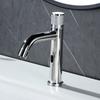 Brass Intelligent Automatic Sensor Bathroom Basin Faucets Hot Cold Water Intelligent Sink Faucet Deck Mount Washing Crane