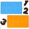 Silicone Mold Arabic Numerals for Ovens And Refrigerator for Baking