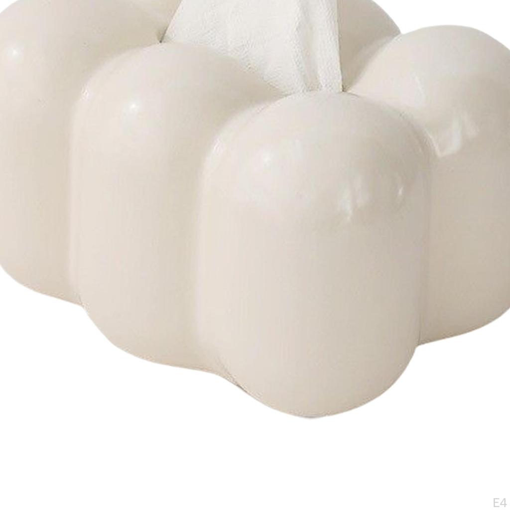 Ceramic Tissue Case Decoration Facial Tissues Container for Desktop Vehicle Dorm