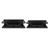 2PCS Magnetic Spice Rack for Refrigerator Carbon Steel Space Saving Spice   Magnetic Shelf for Kitchen Jars Seasoning Bottles