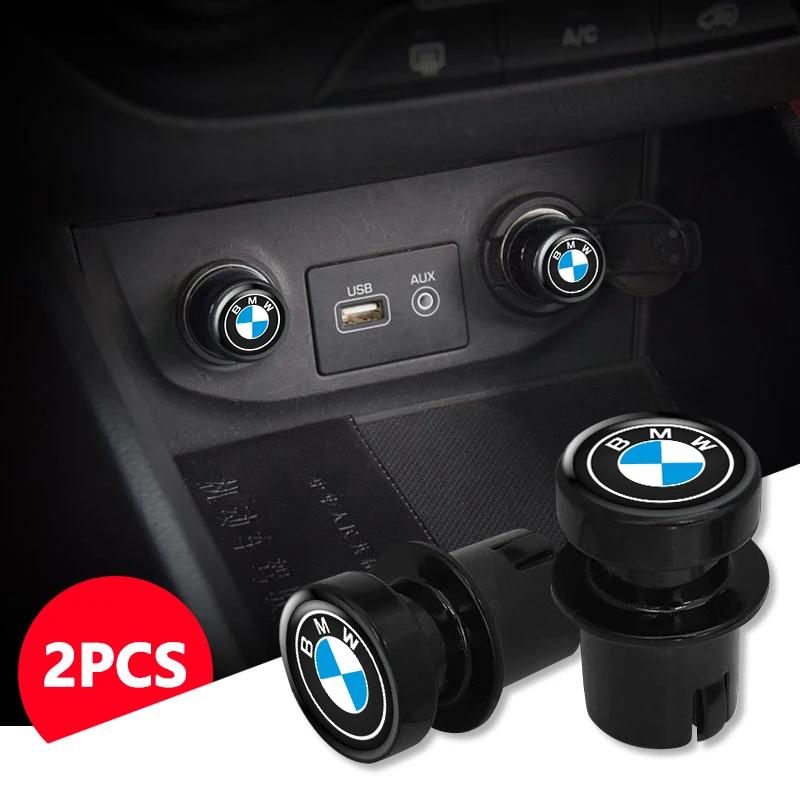 Car Sticker Hot 2025 Car Cigarette Lighter Plug Socket Stopper Dustproof Cover Cap For BMW Series X1 X3 X4 X6 E90 E91 I3 I4 F30