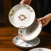 Ru Han Underglaze Hand-painted Ceramic Plate