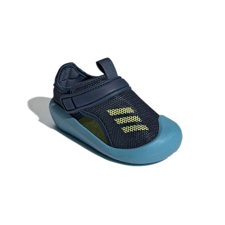 Adidas Comfortable Lightweight Low-Top Walking Shoes Baby Shoes Blue Yellow FY8933