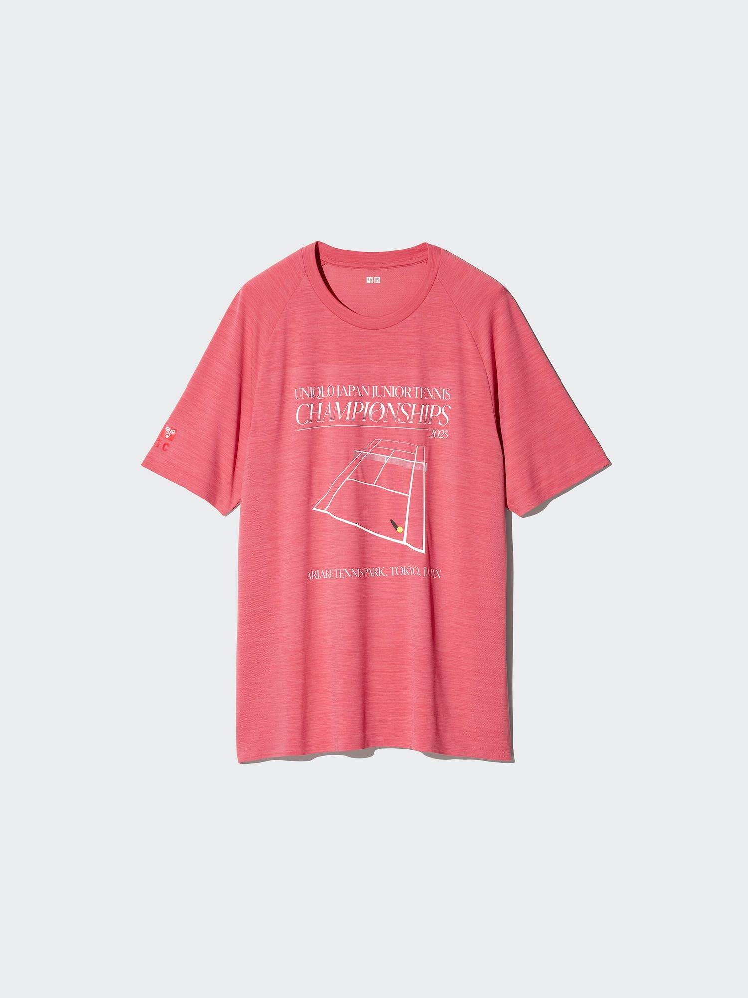 

Uniqlo Junior Tennis Championship T shirT 2025 14 RED/L